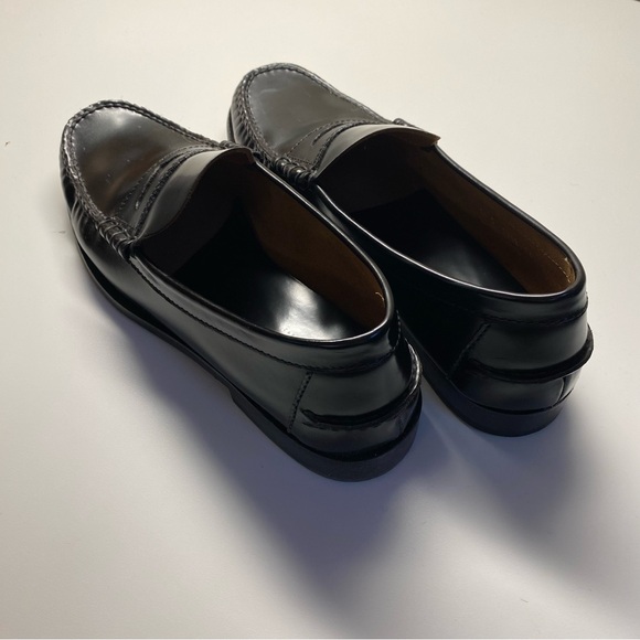 FLORSHEIMIM - BLACK - BERLEY MOC TOE PENNY LOAFER - Picture 11 of 15